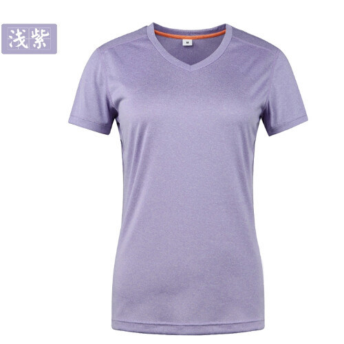 Cotton Women T-Shirt /V-Neck Women`S T-Shirt
